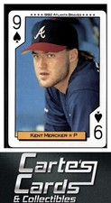 Bicicleta Kent Mercker 1992 Atlanta Braves Serie Mundial #9S
