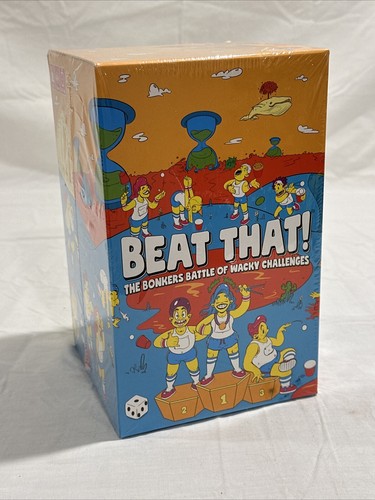 Gutter Games Beat That! The Bonkers Battle of Wacky Challenges Board Game Sealed - Picture 3 of 3