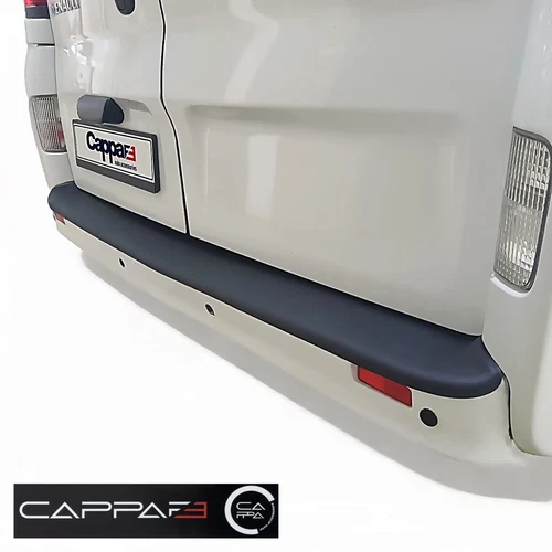 Abs Plastic Rear Bumper Protector (Black) For Vivaro Trafic Primastar 2001-2014 - Picture 5 of 7