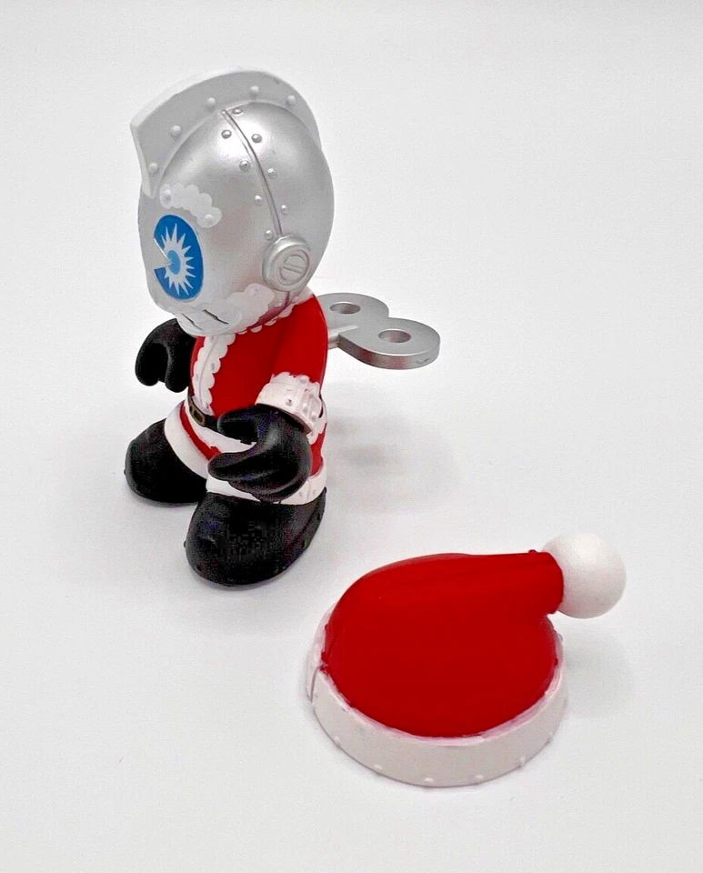 Kidrobot KidHoHoHo Bot 3 inch Mascots Vinyl Robot Figure, Christmas Santa Claus - Image 2 of 4