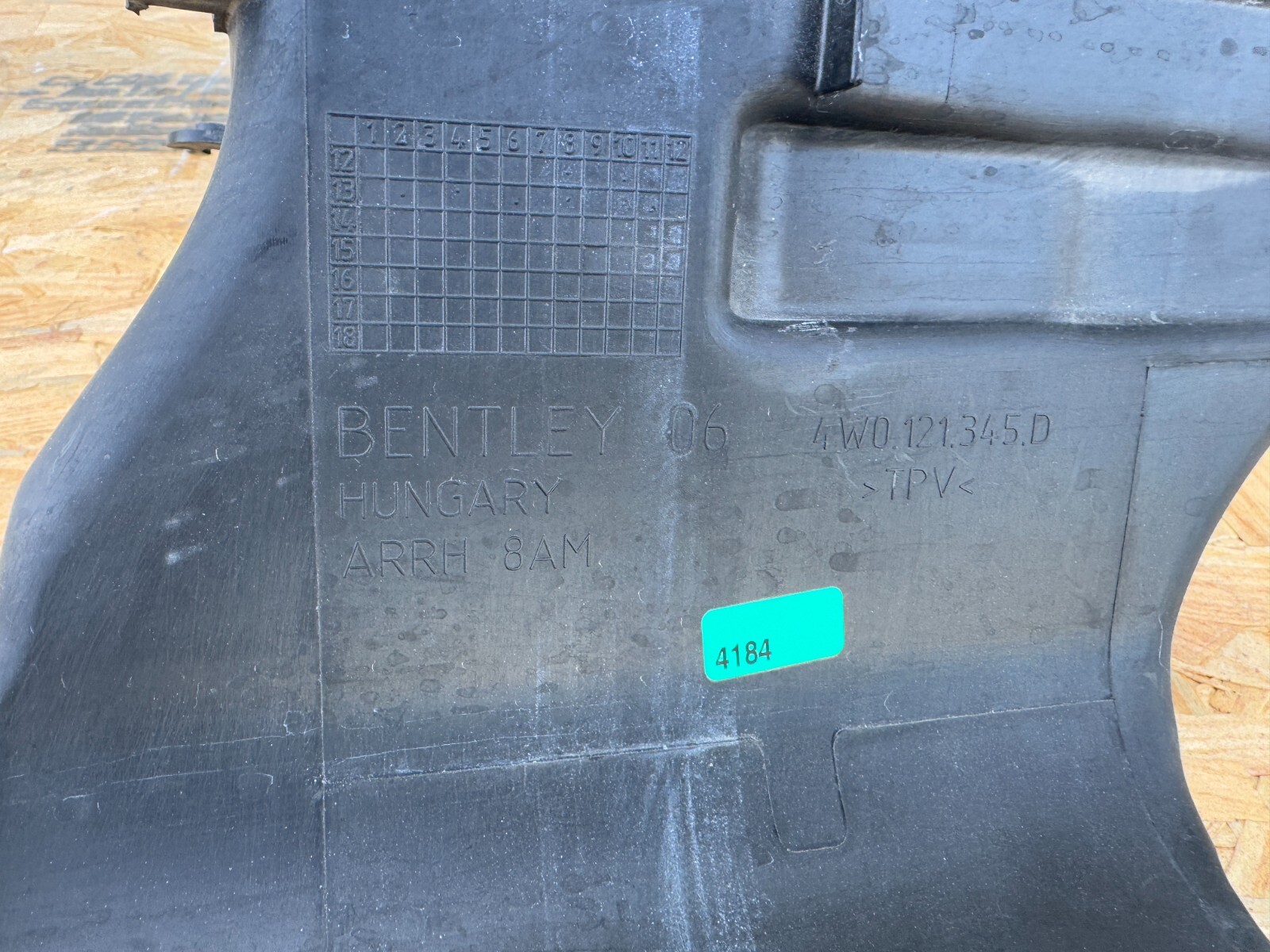 Bentley Flying Spur 2013-2018 FRONT+LEFT Air vent