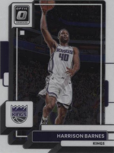 Harrison Barnes Purple Prizm Holo 2024-25 Panini Donruss Optic