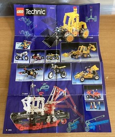 Lego Pirates 6234 Renegade's Raft Complete Instruction Box Poster Box Pirates