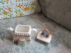 small dressing table teapot, with a couple of chips in the spout — photo 3