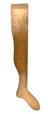 Antique Early Pearson Co. Wood Sock Stretcher Dryer Form Mold Foot Size 10