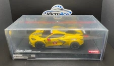 Kyosho Mini-Z AutoScale MR03W-MM CHEVROLET CORVETTE C8.R - Yellow MZP244Y