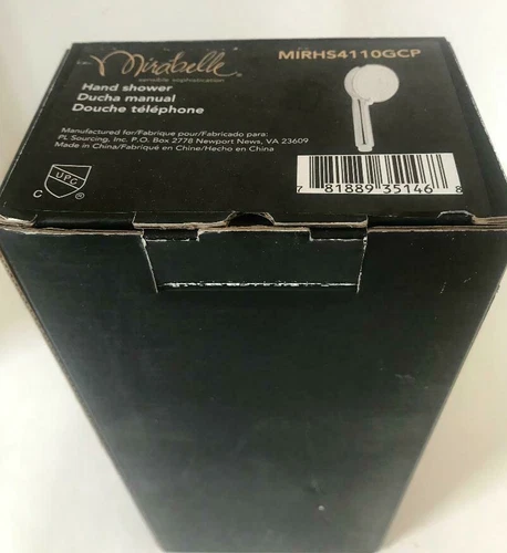 Mirabella MIRHS4110GCP Polished Chrome 1.8 GPM Multi Function Hand Shower - Picture 2 of 3