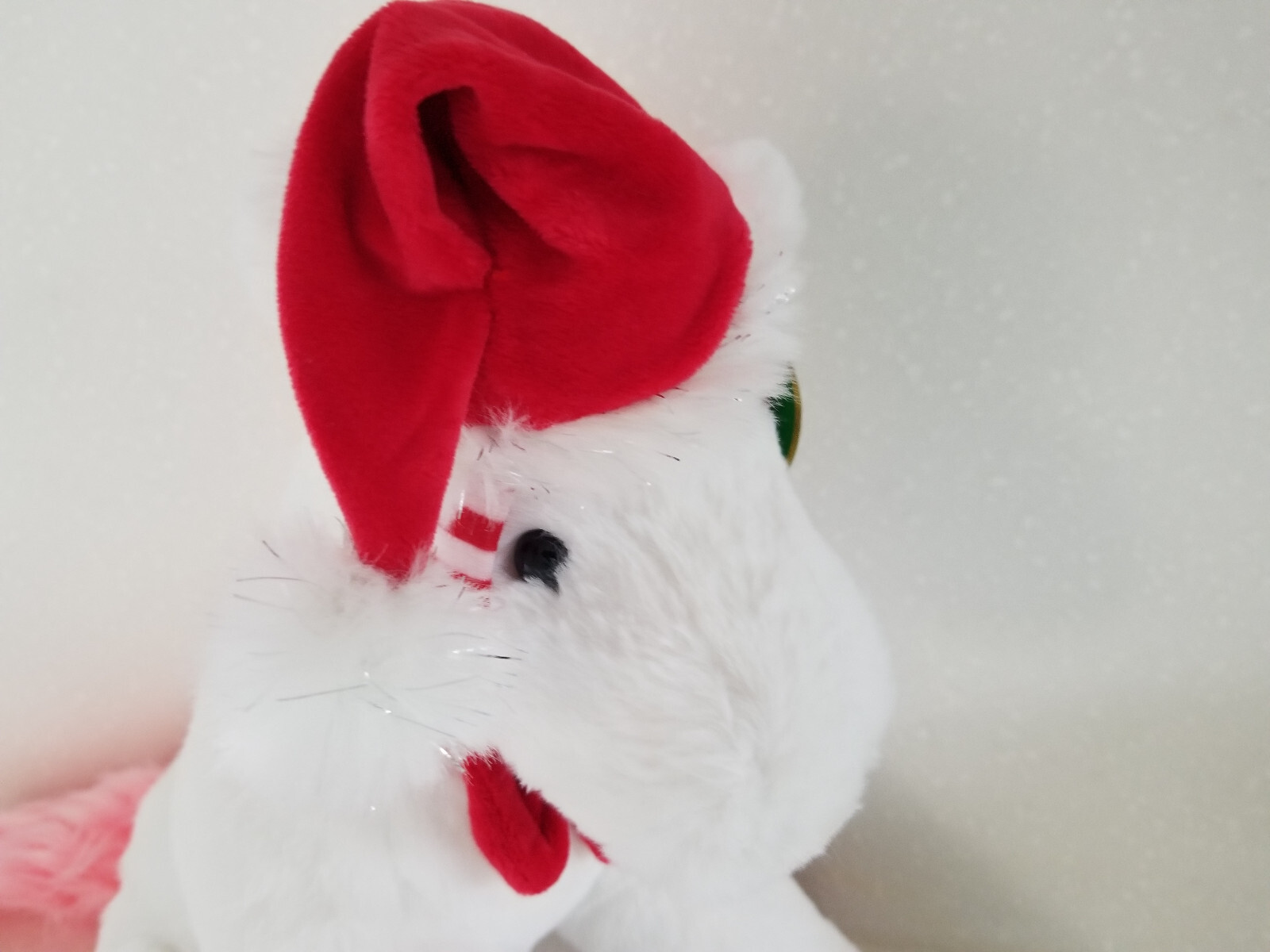 FAO Schwarz Sparklers Wear & Share 12" peluche pony con cappello di Babbo Natale rimovibile NUOVO