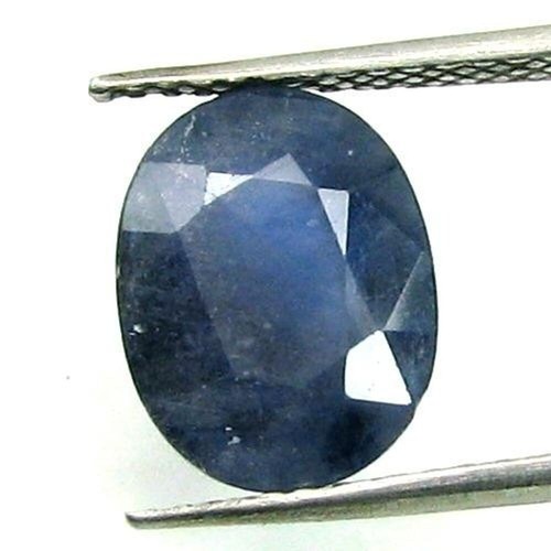 Saphir Bleu Naturel Ovale 4 Carats - Pierre Précieuse Pour Bijouterie - Cadeau Naissance Septembre