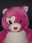 🐱 Build A Bear 🐈 Pink Heart Kitty Cat BuildaBear BAB Full Size Valentine's Day — photo 2