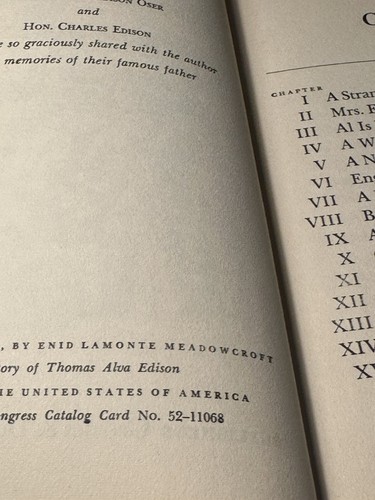 The Story Of Thomas Alva Edison. Grosset & Dunlap (New York, 1952). - Picture 14 of 24