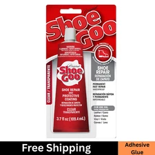 Shoe Goo Adhesive Glue, Shoe Repair, Clear, 110010, 3.7 Fl. Oz.