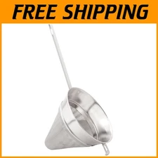 Fine-Mesh Stainless Steel Chinois Sieve, 7-Inch Diameter