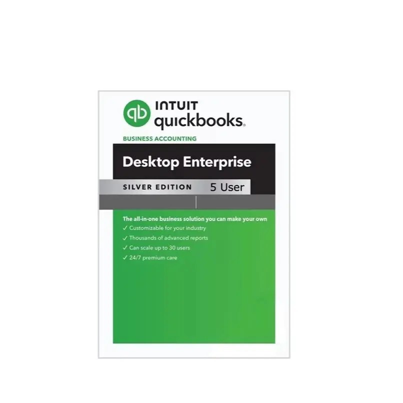 QuickBooks Desktop Enterprise 2024 for Windows 5-User Version US Only