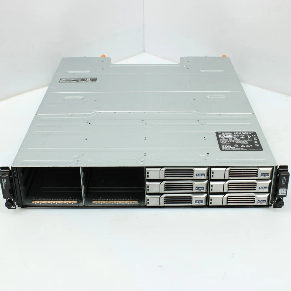 Dell Compellent SC200-3.5" 12x SAS Bay Storage Array No Drives B - Image 2 of 4