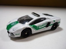 [Pipe00] Miniature Car 1/68 Lamborghini Aventador LP 700-4 Dubai Police