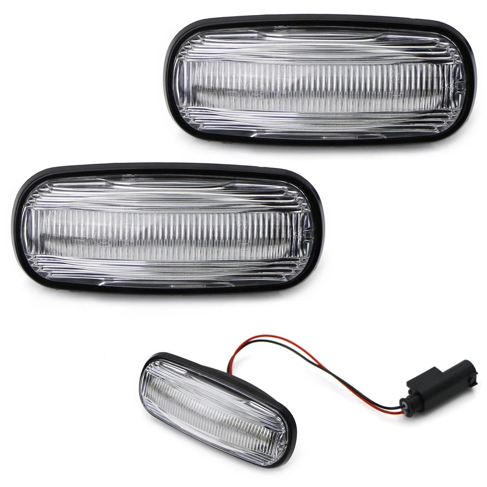 LED Side Marker Signal Lights for Land Rover Discovery 2 Freelander 1 Defender - Изображение 3 из 4