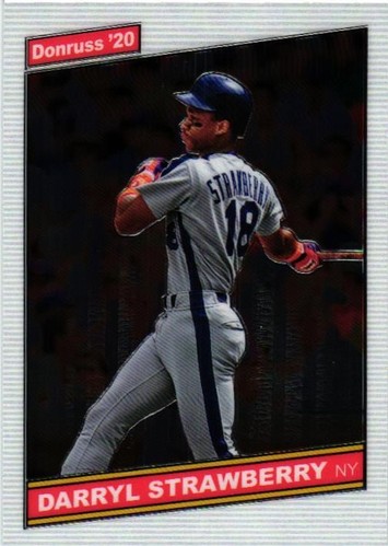 2020 Donruss Optic #R86-9 Darryl Strawberry Retro 1986 - Bild 1 von 2