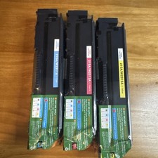 hp 215a Toner Cartridges - Three Total; Cyan, Magenta and Yellow. New in bags