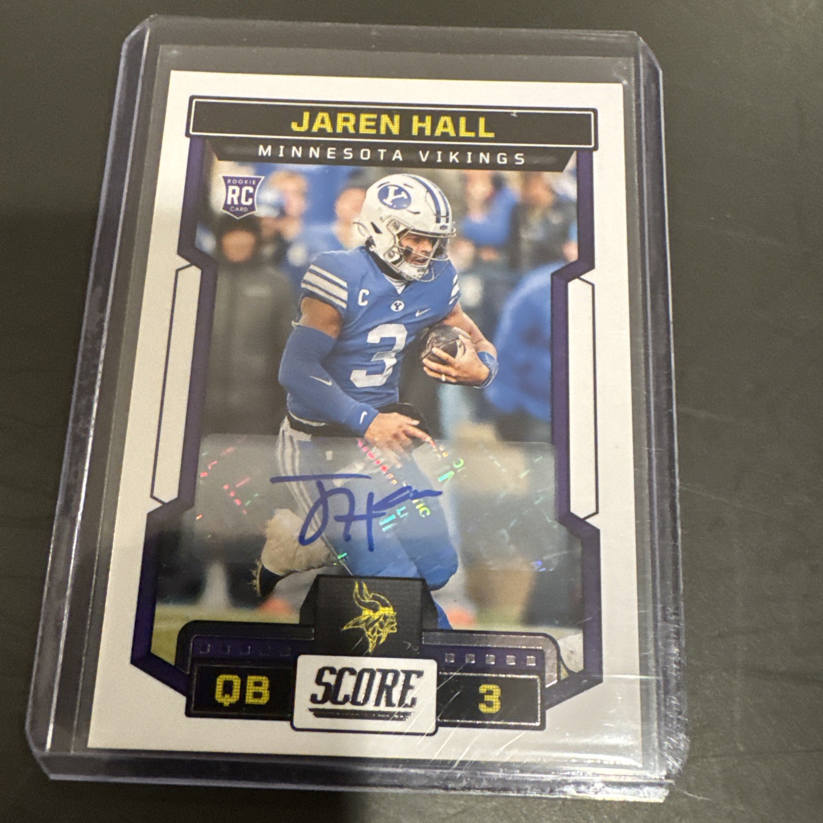 2023 Score - Rookies Jaren Hall #311 Signatures (AU, RC)
