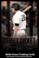 2011 Playoff Contenders Bobby Crocker #DT66 Oakland Athletics Draft Ticket MLB 