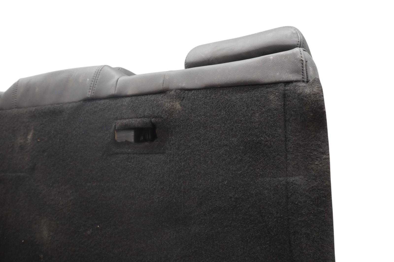 14-17 Maserati Ghibli Rear Left Driver Side Second Row Upper Seat Black Oem