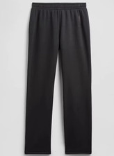 New Gap Logo Slim Pull-on Fleece Sweatpants   Black Size Small Pants