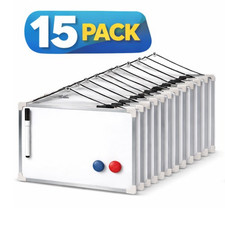 A4 Magnetic Whiteboard Dry Wipe White Board Office Home Memo Notice Small Eraser