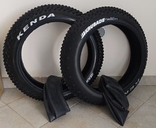 2 COPERTONI + Camere  Kenda Krusade 20 x 4.00 per fat bike E-bike