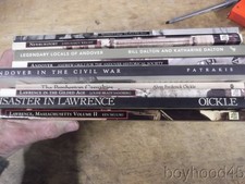 Group of 9 Books on ESSEX COUNTY, MASSACHUSETTS-ANDOVER, LAWRENCE, NEWBURYPORT