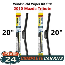 Rain-X Latitude 2-n-1 Windshield Wiper Kit fits: 2010 Mazda Tribute (20" & 20")