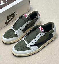 Travis Scott x Air Jordan 1 OG SP Low Medium Olive Size 7-12 DM7866-200