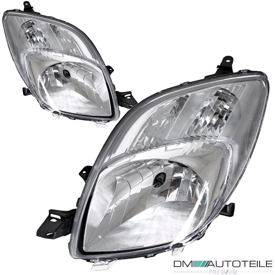 Toyota Yaris P9 XP9 Scheinwerfer SET + Leuchtmittel Paket 2005-2009 für ICHIKOH - Bild 3 von 4