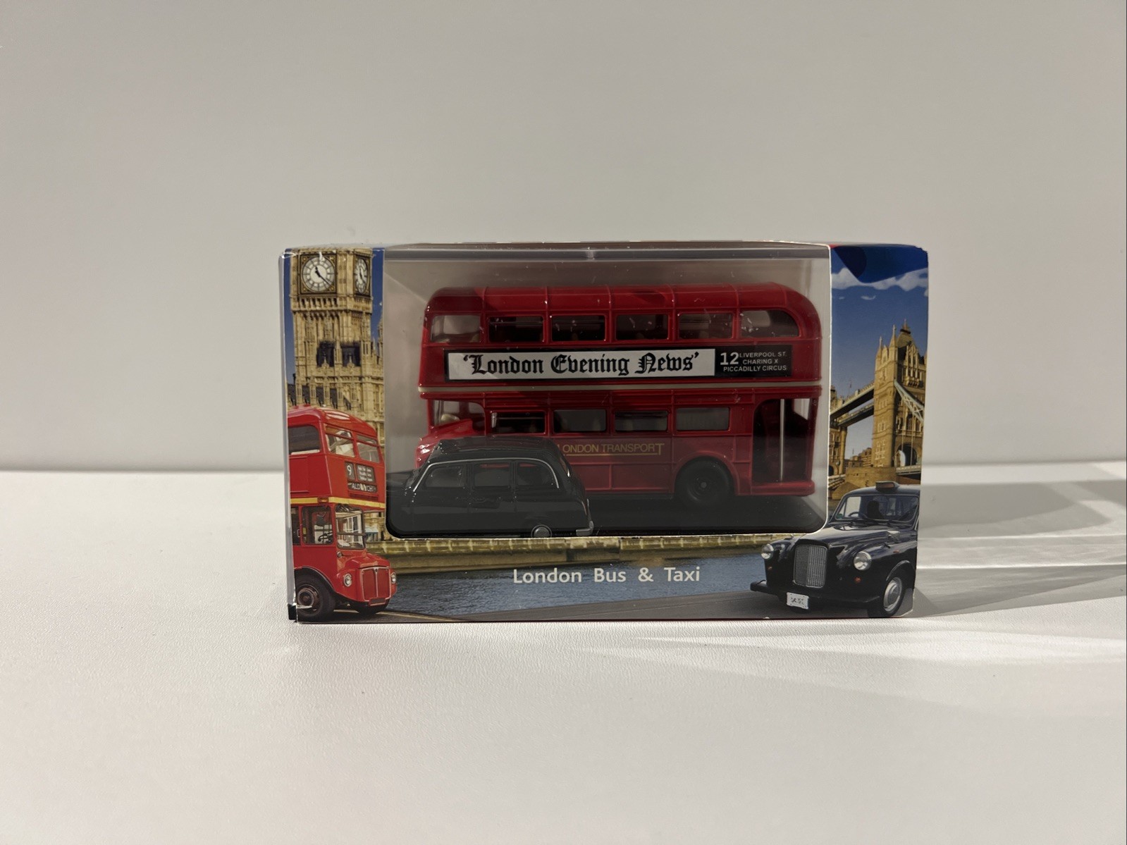 Oxford Diecast LD004 Routemaster London Bus & Taxi 1:76 OO Gauge