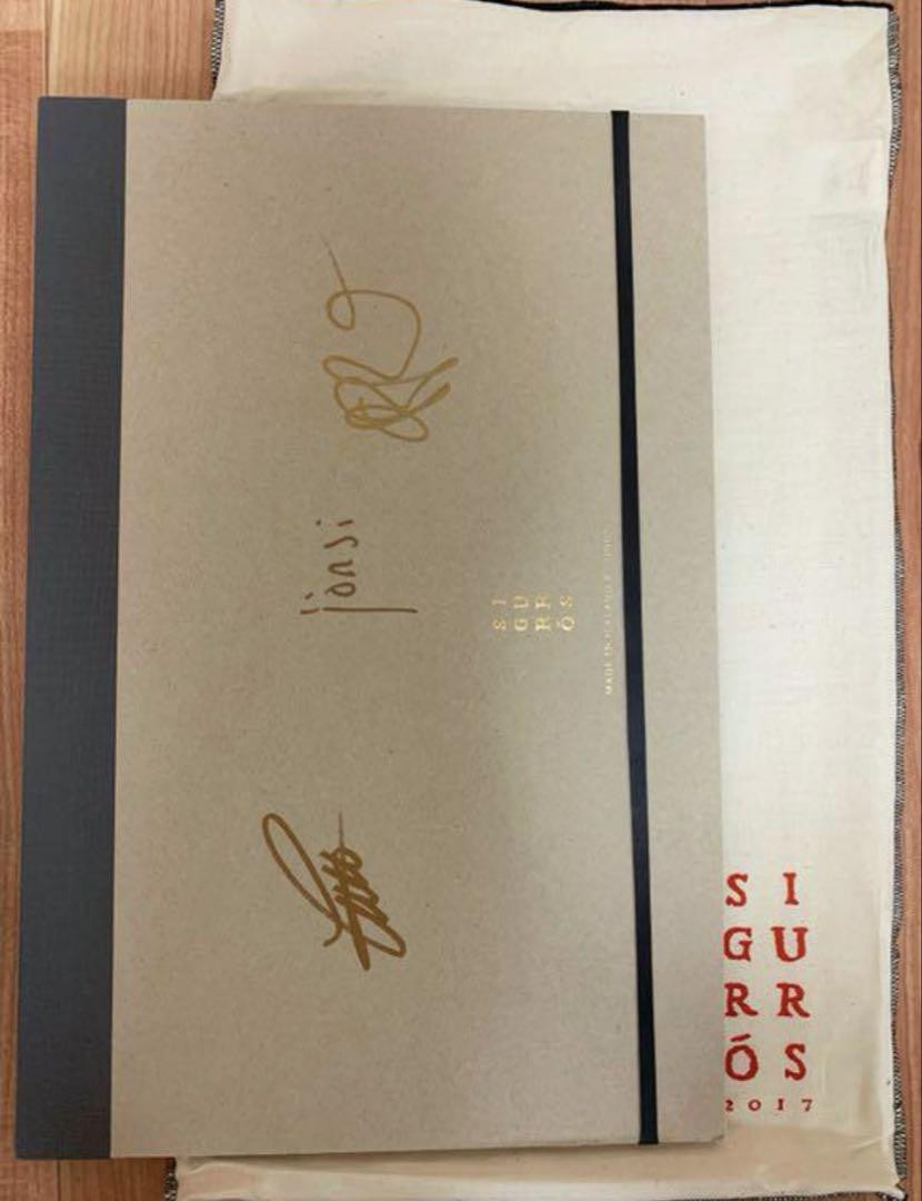 sigur ros シガーロス 限定サイン入りツアーブック2017来日ツアー sigur ros シガーロス 限定サイン入りツアーブック2017来日