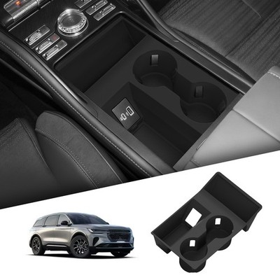 for Lincoln Nautilus 2026 Center Wireless Charging Pad Water Cup Holder Storage