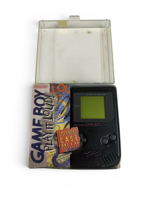 Nintendo Game Boy Play It Loud Black Edition Boxed No Manual NM Tested Working