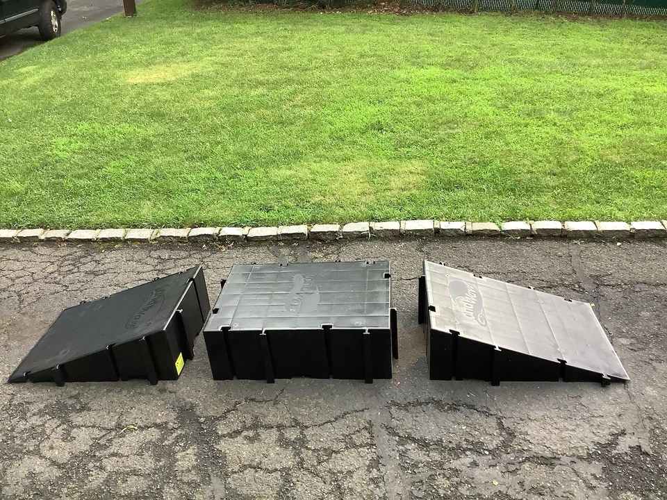 NJ LOCAL PICKUP LandWave Skate RC BMX Rampa de Snowboard Palco - Conjunto de 3 Peças - Imagem 2 de 4