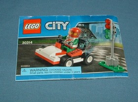 CITY, RACE SETS 60053 CAR / 30314 GO-CART / 60145 BUGGY - LEGO - USED