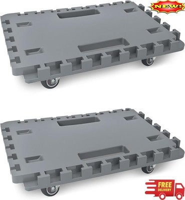 Carro de mudanzas con ruedas, carro resistente con ruedas giratorias, carro de 4