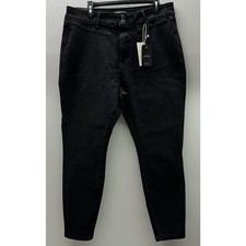 Forever 21 Black high waisted Up Lyfter black skinny jeans women's size 16