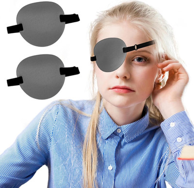 2 Pcs, Eye Patch,Eye Patches Medical, Amblyopia Lazy Eye Patches，Adjustable Eyep