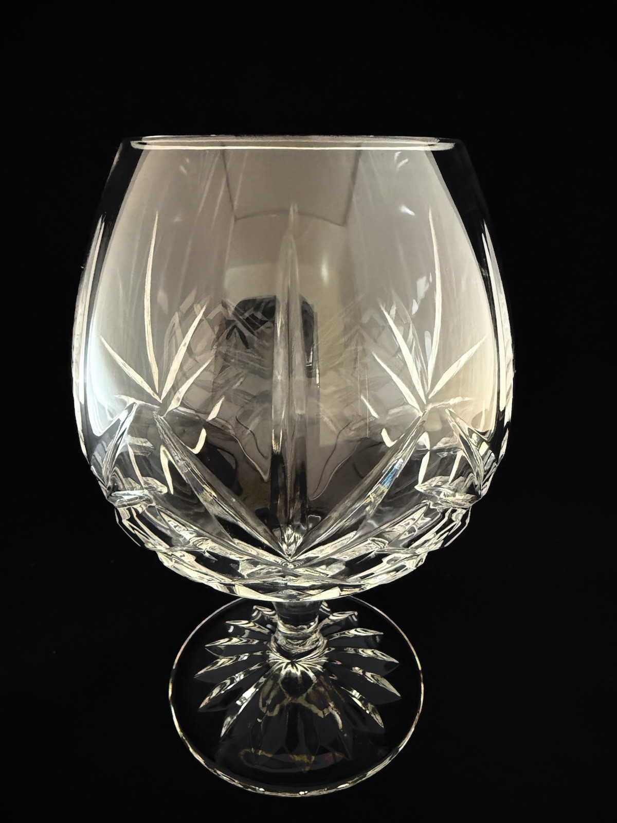 Set of 4 Royal Gallery Crystal  Brandy / Cognac Snifter Glasses - Pre-Owned