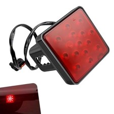 15 LED Lens Brake Light, ABS Impact-resistant High-brightness 1 PC Red
