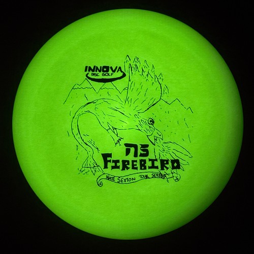 Nate Sexton 2023 TS Champion Glow LIGHTWEIGHT Firebird – April Fools Stamp 172g - Picture 2 of 5