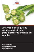 Analyse GéNéTique Du Rendement Et Des ParamèTres De Qualité Du Gombo Taschenbuch
