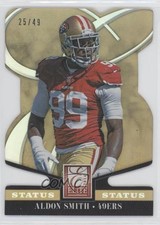 2014 Panini Elite Status Gold Die-Cut 25/49 Aldon Smith #83 yf0