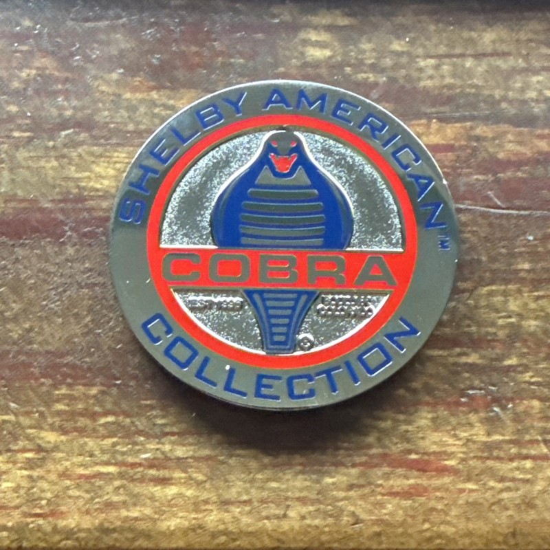 Shelby American Cobra Collection Carroll Shelby Challenge Coin 2012