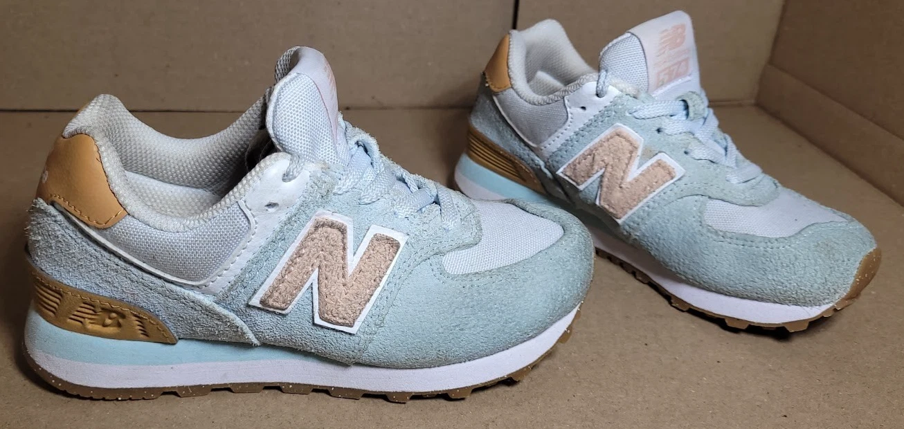 Scarpe sneakers scuola elementare New Balance 574 taglia 11 pulite