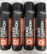 4 Duke Cannon Large Lip Balm SPF 30 Blood Orange Mint Cannon Balm 140 (103)